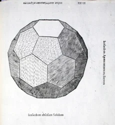Icosaedron abscisum solidum, illustratie uit 